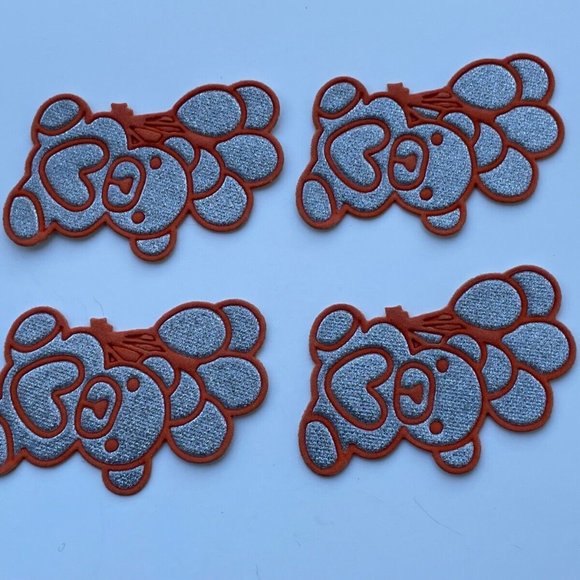 Lot of 4 Patches Iron On Patches for Kids Craft Clothes Accessory - Picture 4 of 6